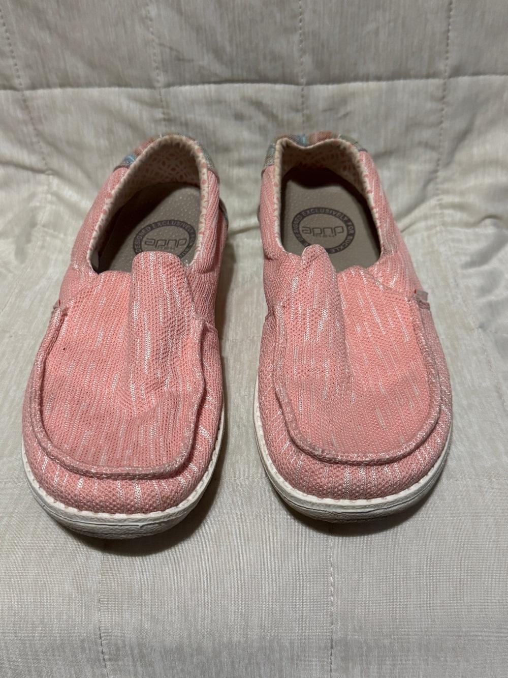Hey Dude Girls Pink Slip-On Canvas Sneakers